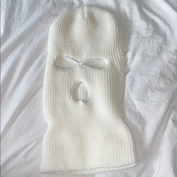 White Ski Mask (NEW) - Picture 2 of 2